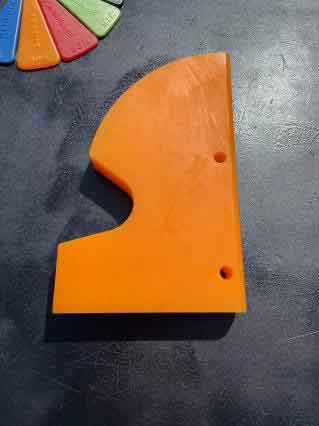 Kubis’ polyurethane pads Kubis’ polyurethane pads